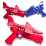 Airplane Launcher Toys Kids Foam Glider Plane Catapult Plane Hand Throw Airplane for Children Gift Gun Fly Aircraft - Image 2