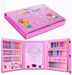 Drawing Art Set for Kids (208 Pcs) - মার্কার, পেন্সিল, ক্রেয়ন ও ওয়াটারকালারসহ সম্পূর্ণ আর্টিস্ট বক্স - Image 5