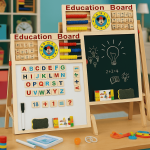 Multi-Functional Education Board (2-in-1 Learning Set) - Image 2