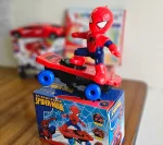 Spider-Man Stunt Skateboard Toy with 360° Spin, Kids Superhero Adventure Toy - Image 3