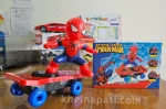 Spider-Man Stunt Skateboard Toy with 360° Spin, Kids Superhero Adventure Toy - Image 2