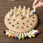 Wooden Memory Chess Game - Image 4