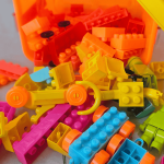 Fun Blocks Toy Set with Colorful Building Bricks & Figures - Image 4