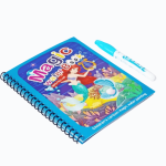 Magic Water Drawing Book for Kids | Reusable Coloring Book with Water Pen - Image 2