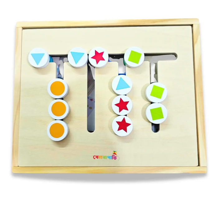 4 Color Line Logic Game – Educational Puzzle for Kid - khelnapati