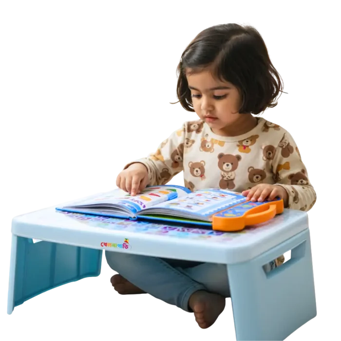 Baby Multi-Utility Portable Folding Desk - Bag Cum Desk - khelnapati