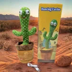 Dancing Cactus Plush Toy – Singing & Dancing Cactus for Kids