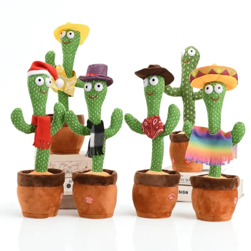 Dancing Cactus Plush Toy – Singing & Dancing Cactus for Kids