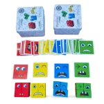 Expression Face Puzzle Game in Tin Box  | Creative Thinking Toy for 3+ Years - Image 3