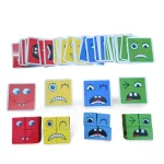 Expression Face Puzzle Game in Tin Box  | Creative Thinking Toy for 3+ Years - Image 2