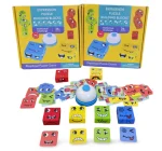 Funny Face Puzzle Blocks | Creative Expression Toy | শিশুদের শিক্ষামূলক খেলনা - Image 3