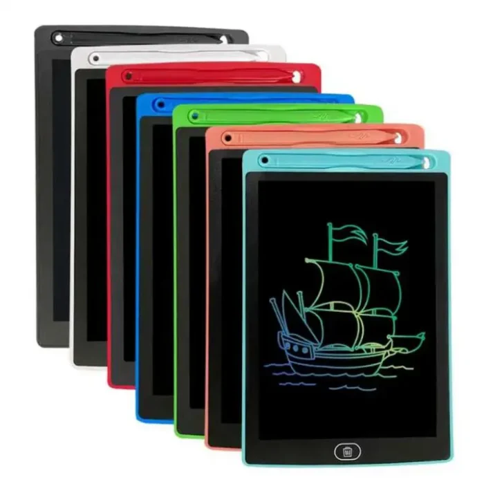 LCD Writing Tablet Multi Color - 8.5 Inches - khelnapati