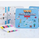 Wipe Draw & Learn Activity Book