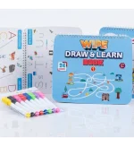 Wipe Draw & Learn Activity Book