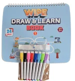 Wipe Activity Book - Bangla, English, Arabic & Drawing Practice Set - Image 2