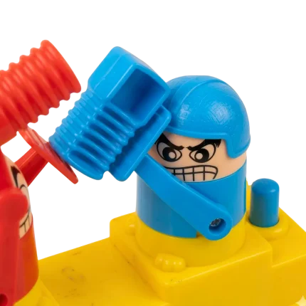 Table Battle Game, PK Game Toy, Kids Fighting Robot, Hammer Toy for Children, Educational Board Game, Red vs Blue Robot, Toy Shop Bangladesh, Khelnapati Exclusive, Best Birthday Gift for Kids, Indoor Fun Activity, Hand-Eye Coordination Game, Safe Plastic Toy, 2 Player Interactive Toy, Stress Relief Game for Kids, Preschool Learning Toy.