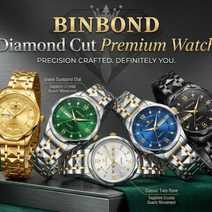 Diamond Cut Premium Watch