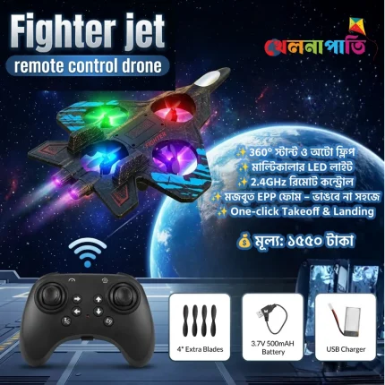 Remote Control Fighter Jet Plane Toy with Controller