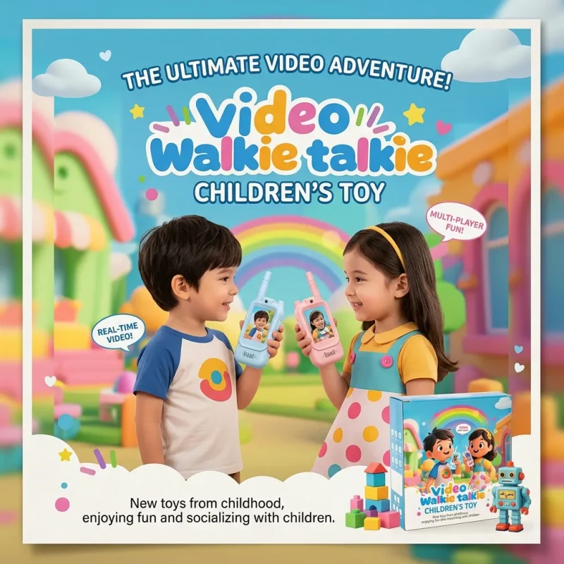 Video Walkie Talkie Pair Kids Communication Device