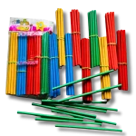 Premium Wooden Counting Sticks for Kids - Montessori Math Learning Toy Pack of 50