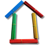 Premium Wooden Counting Sticks for Kids - Montessori Math Learning Toy Pack of 50 - Image 2