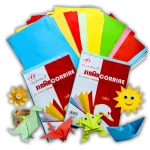 Multi-Colour A4 Craft Paper Pack (100 Pcs)- for Kids DIY Art & Crafts-and -Drawing Paper for Children