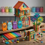 Premium Colorful Ice Cream Sticks-for Crafting & DIY Creativity- (50 Pcs Pack) - Image 2