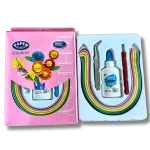 Paper Quilling Set for Kids – Colorful DIY Craft & Creativity Development Kit - Image 3