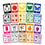 Color Plus Flash Card for Kids | Interactive Color Learning Cards (10 Double-Sided Flash Cards)