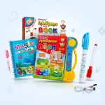 Shikkhakosh 58 Star Edition Interactive Educational Learning Book for Kids with Bangla, English, Math, Islamic Learning and General Knowledge