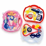 Kids Doctor Set 15 Pcs | বাচ্চাদের ডাক্তার সেট | Doctor Kit Pretend Play Toy with Carrying Case - Image 3