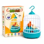 Talking Bird Toy | Voice Controlled Interactive Bird Cage Toy