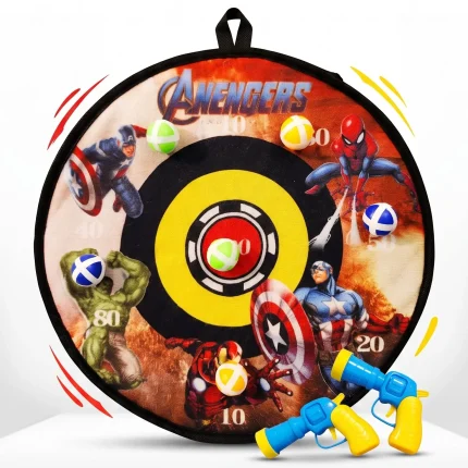 Kids Shooting Target Toy Set With Two Toy Guns And Colorful Balls